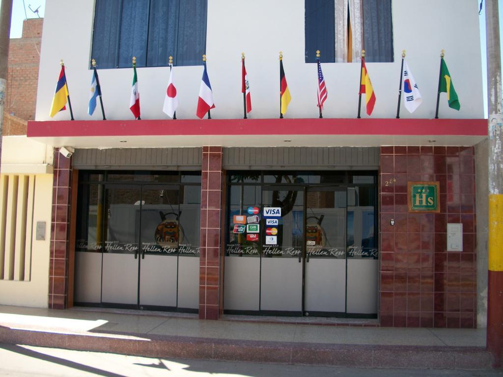 Hostal Hellen Ross Nazca Exterior photo